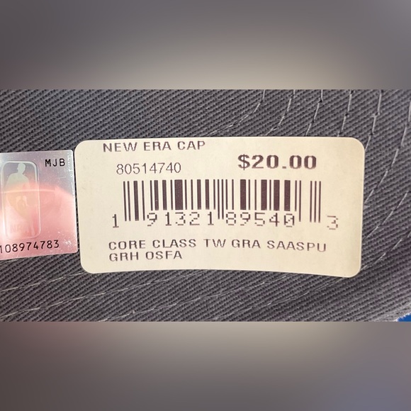 New era 9Twenty San Antonio spurs hat new w stickers - Picture 5 of 5